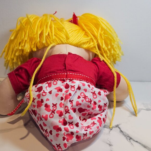 Personal Creations Valentine Cuddle Time Rag "Addison" Doll - Picture 2 of 9
